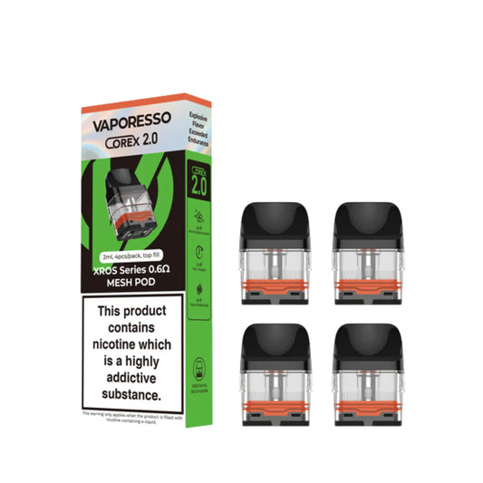 Vaporesso Xros 0.6 Corex 2.0 Pod 4 pack