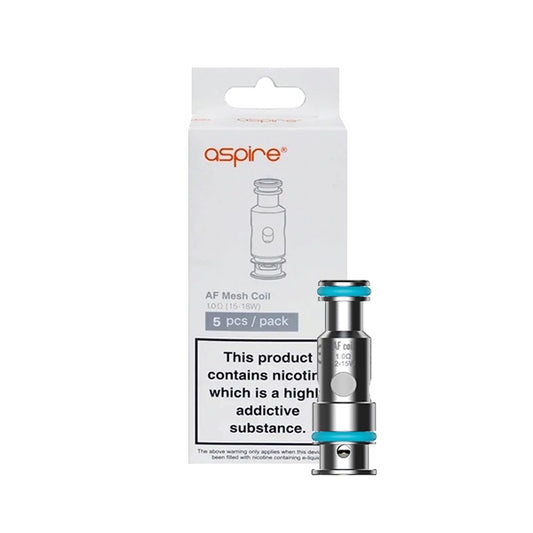 Aspire AF Mesh Coils 1.0OHM 5 Pack (8891165278518)
