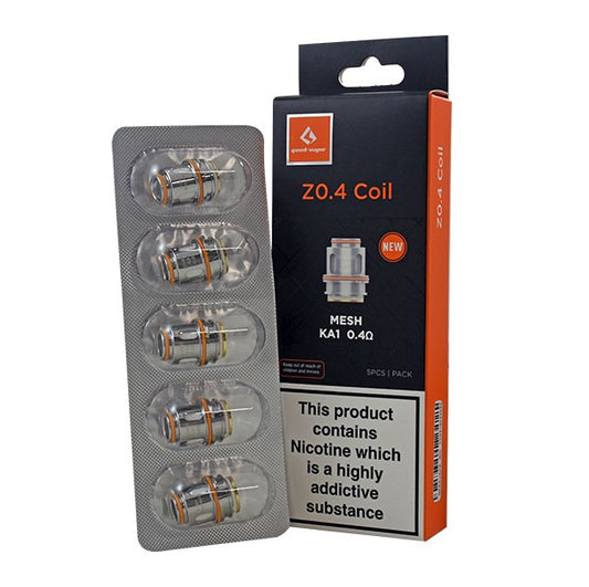 Geek Vape Z Series Coils 5 Pack 0.4 OHM