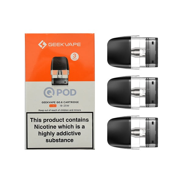 Geekvape Q Cartridge 3 Pack 0.6OHM