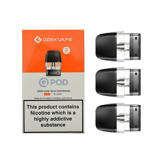 Geekvape Q Cartridge 3 Pack 0.6OHM