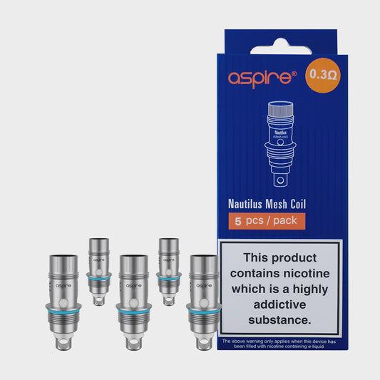 Aspire Nautilus Coils 0.3OHM 5 Pack