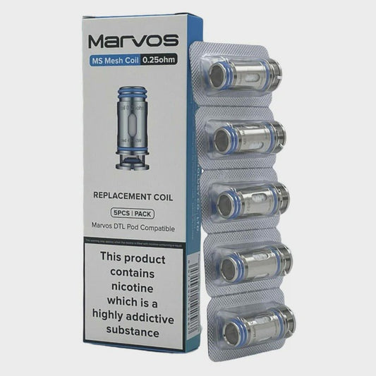 FreeMax Marvos Ms Mesh Coil 5 Pack 0.25OHM