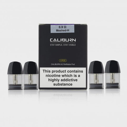Uwell Caliburn A2 Pods 4 Pack 0.9 OHM