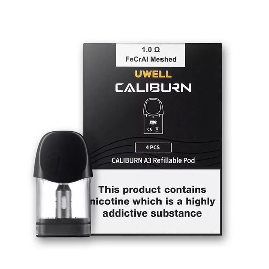 Caliburn A3 4 pack 1.0ohms