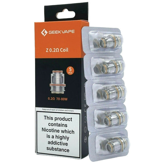 Geek Vape Z Series Coils 5 Pack 0.2 OHM