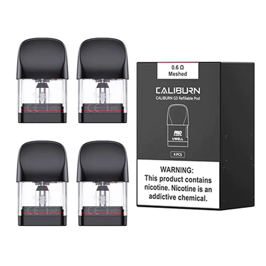 Uwell Caliburn G3 Pods 0.6OHM 4 Pack