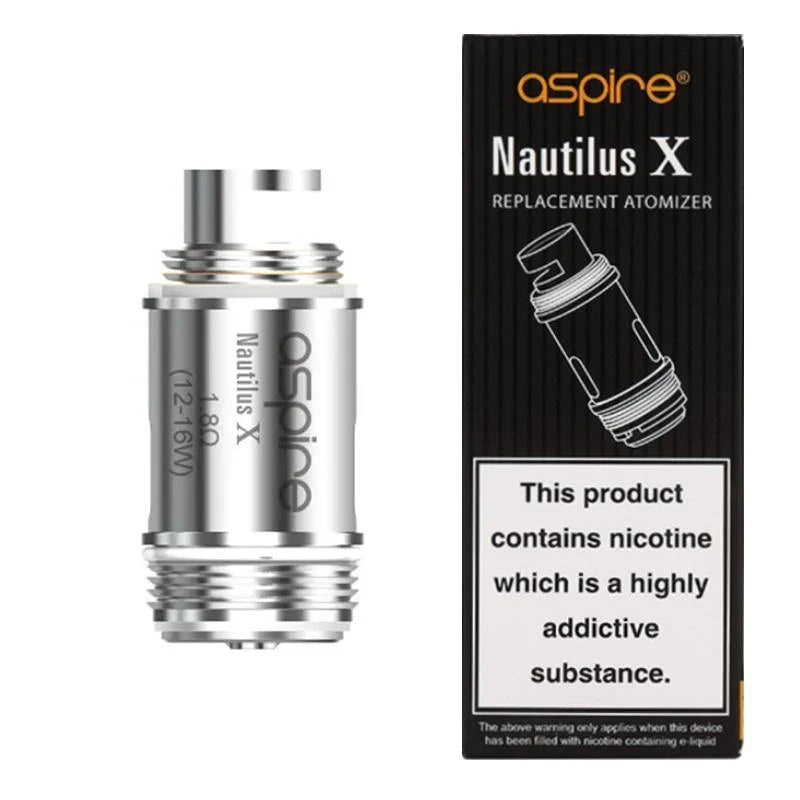 Aspire Nautilus X Coils 5 Pack 1.8 Ohm