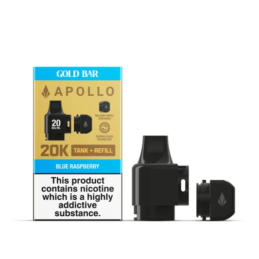 Gold Bar Apollo 20k Tank & Refill