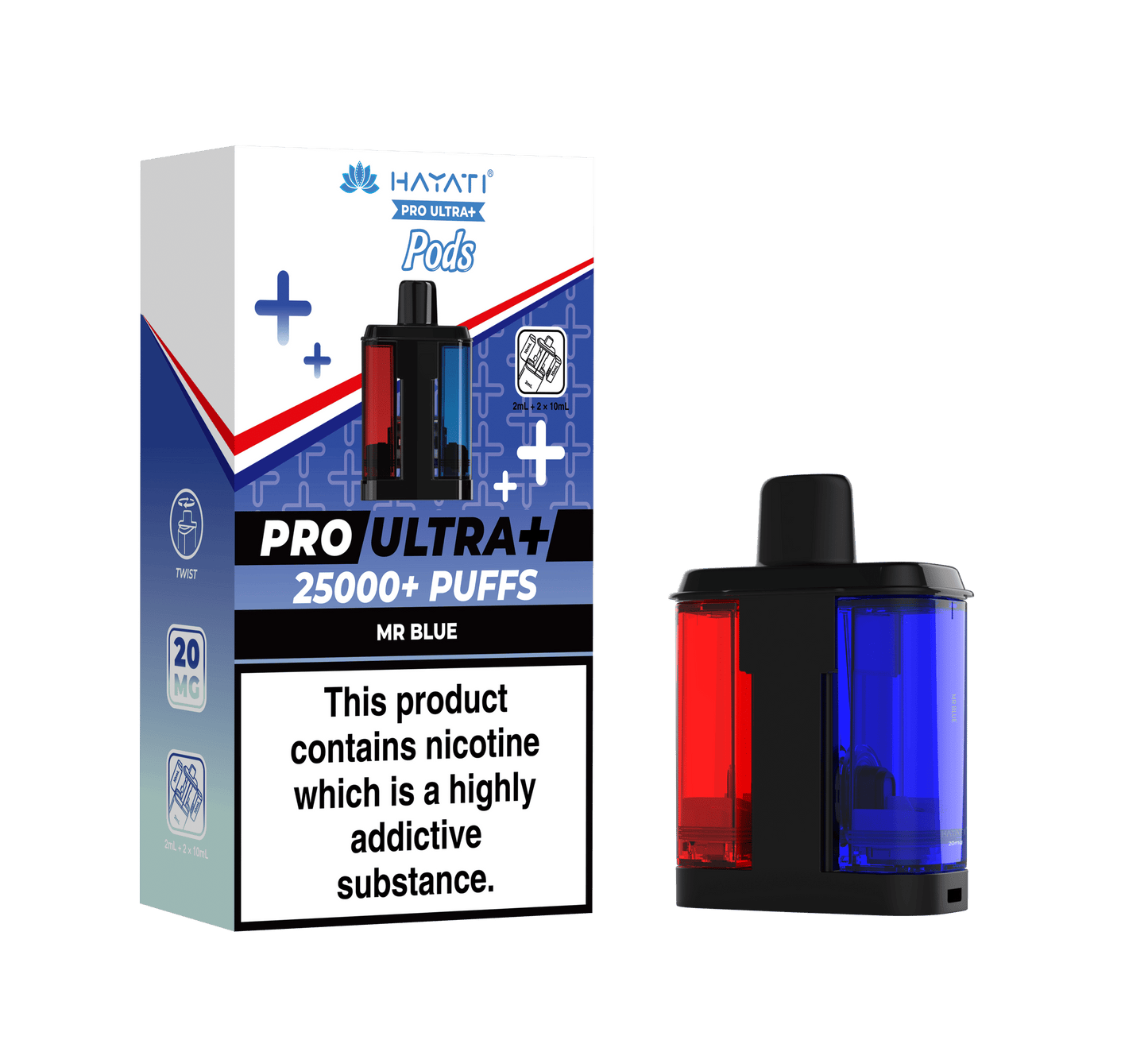 Hayati Pro Ultra + 25K Pods