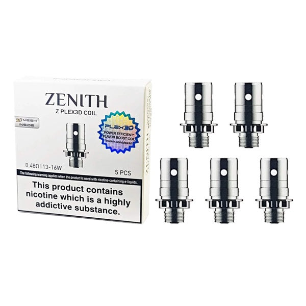 INNOKEN ZENITH PLEX 3D COILS 5 PACK 0.48 OHM