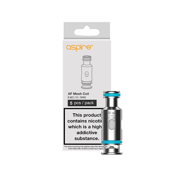 Aspire AF Mesh Coils 5 Pack 0.60 OHM (8891166359862)