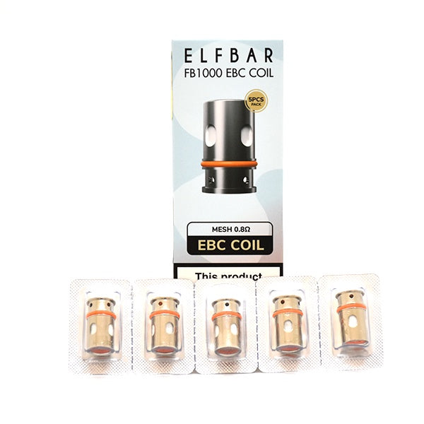 ELF BAR FB1000 EBC COIL 5 PACK 0.80 OHM