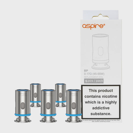 Aspire BP Coils 5 Pack 0.17 OHM (8891166425398)