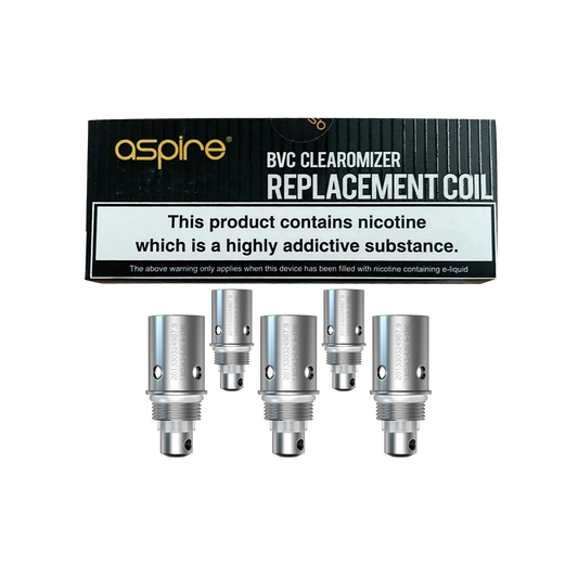 Aspire BVC Coils 5 Pack 1.8 OHM (8891165376822)