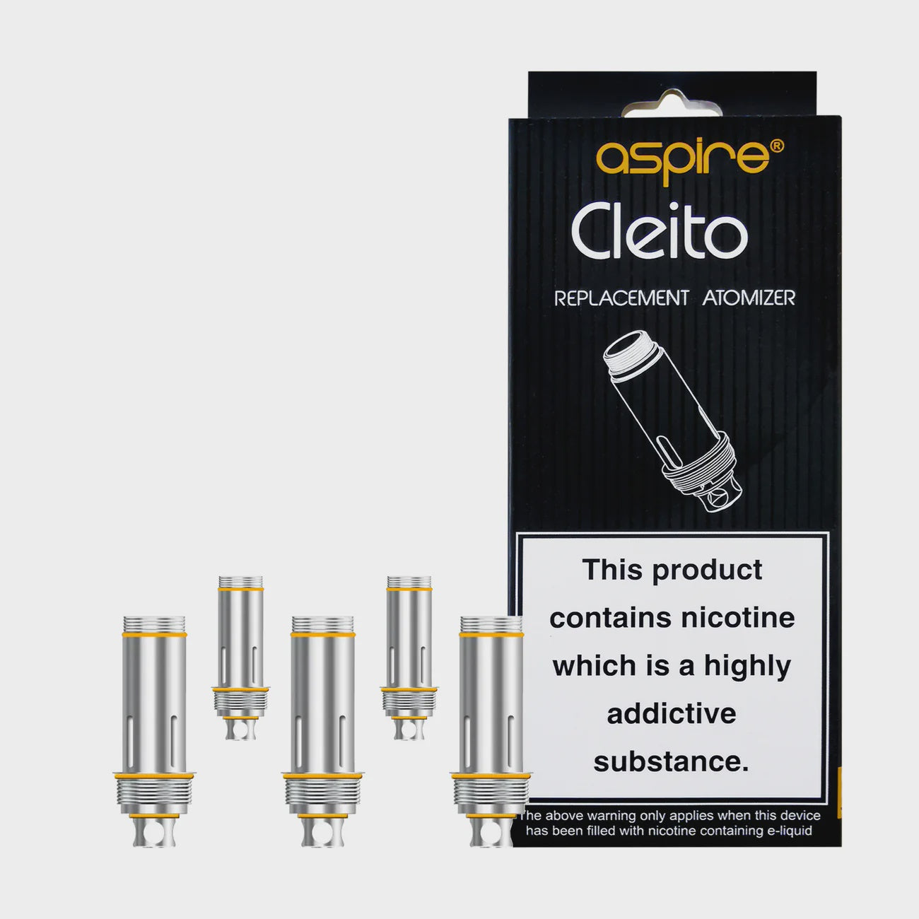 Aspire Cleito Coils 5 Pack 0.40 OHM (8891165344054)