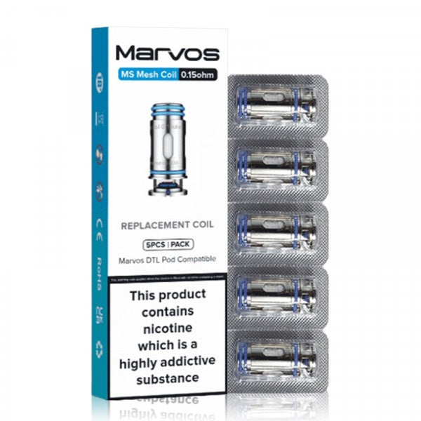 FreeMax Marvos MS Mesh Coils 5 Pack 0.15OHM