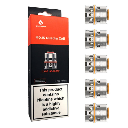 Geek Vape M Series Coils 5 Pack 0.15 OHM