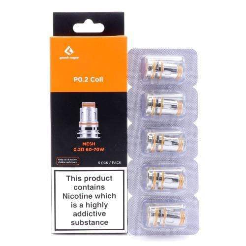 Geek Vape P Mesh Coils 5 Pack 0.2 OHM