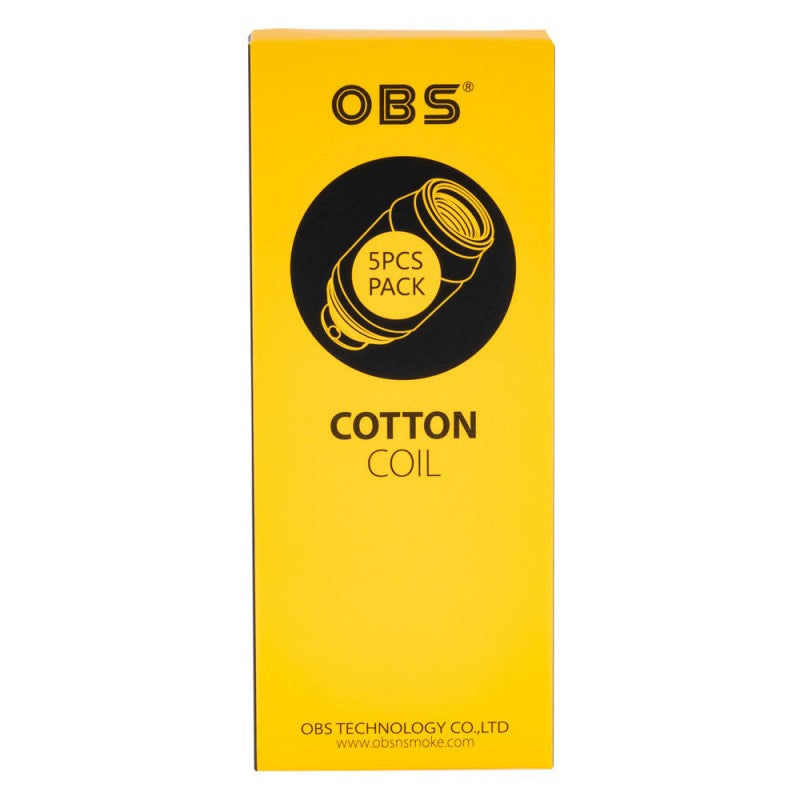 OBS Cotton Coils 5 Pack NX 1.4 OHM