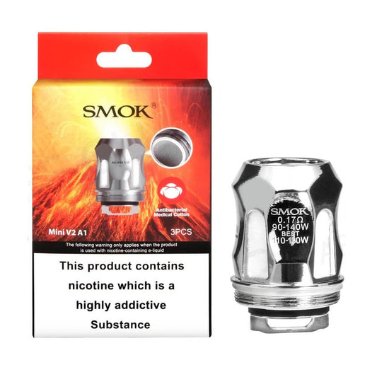 SMOK Mini V2 A1 Coils 3 Pack 0.17 OHM Mesh