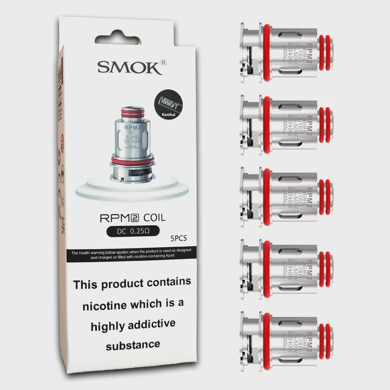 SMOK RPM 2 Coils 5 Pack 0.25OHM