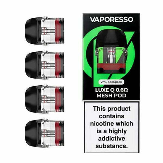 Vaporesso Luxe Q Pods 4 Pack 0.6 OHM