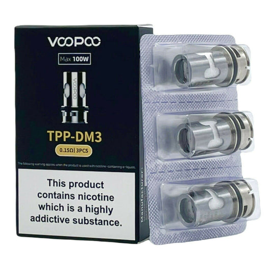 Voopoo TPP Coils 3 Pack 0.15 OHM DM3