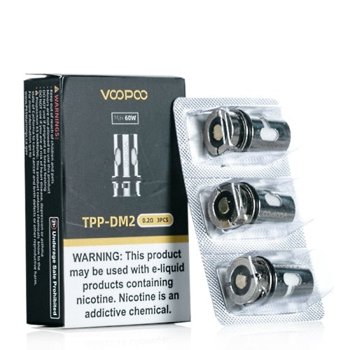 Voopoo TPP Coils 3 Pack 0.2 OHM DM2