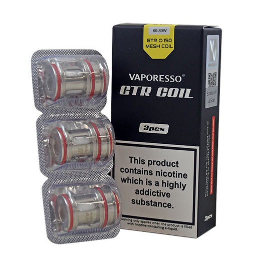 Vaporesso GTR Mesh  Coils 3 Pack 0.15 OHM