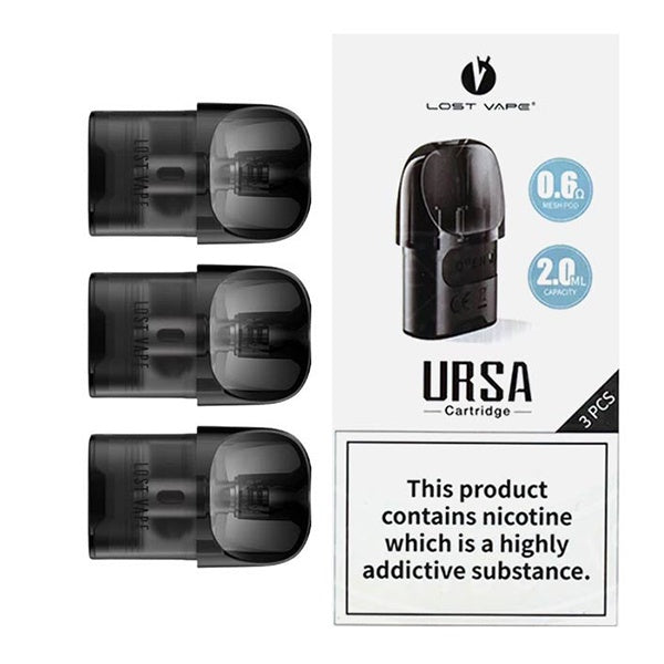 Lost Vape Ursa v2 Pod 0.6OHM 3 Pack